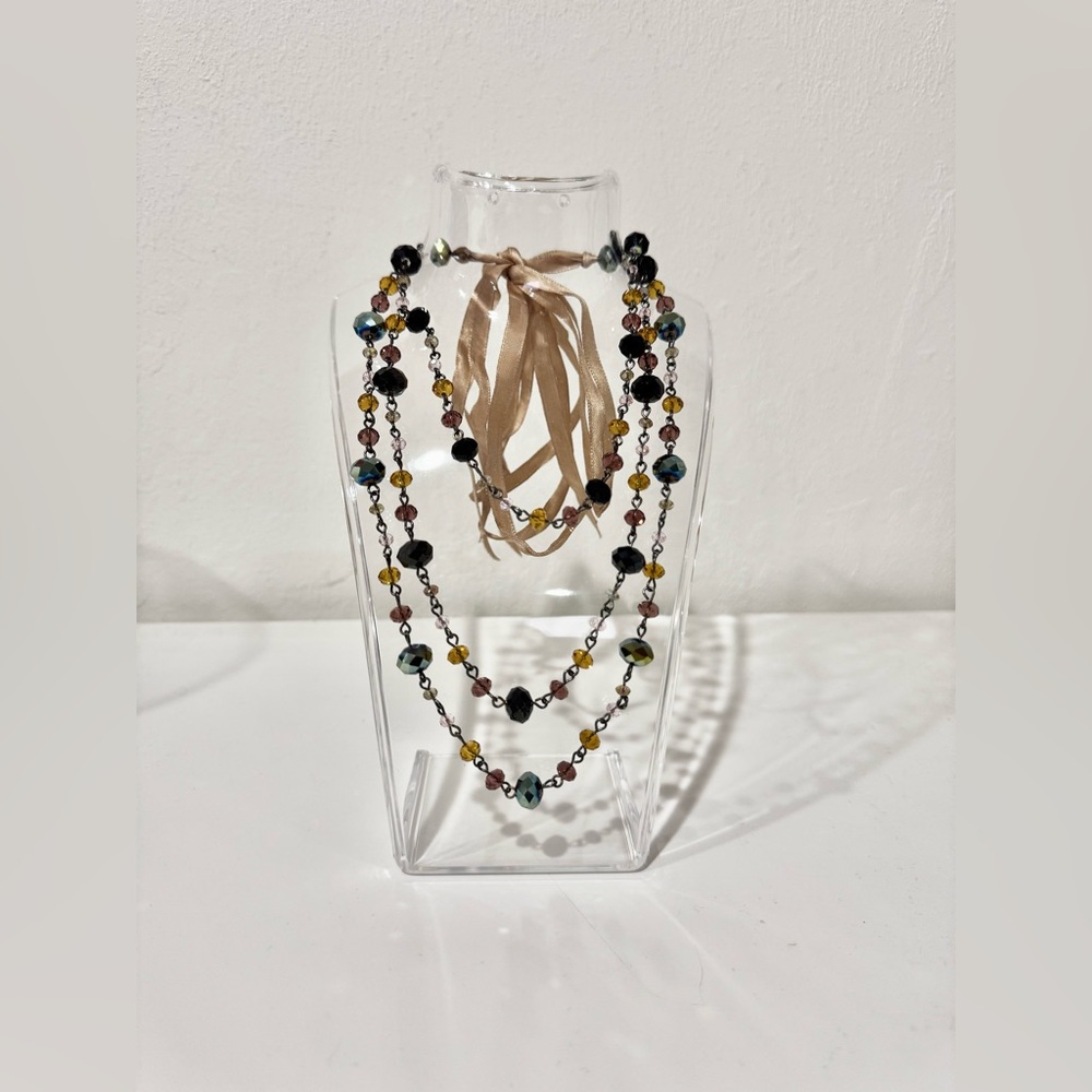 Ribbon Tie Necklace
